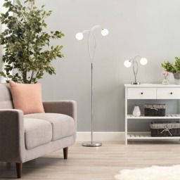 Soni Table Lamp, Chrome - thumbnail 7