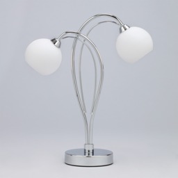 Soni Table Lamp, Chrome - thumbnail 5