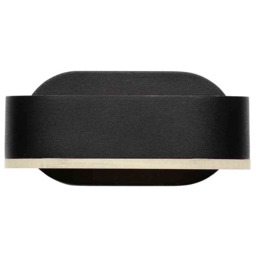 Stanley Medway Outdoor LED Swivel Wall Light, Black - thumbnail 5
