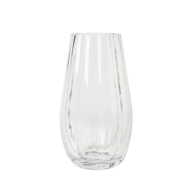 Tulip Glass Vase, Clear - image 1