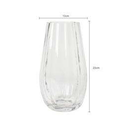 Tulip Glass Vase, Clear - thumbnail 8