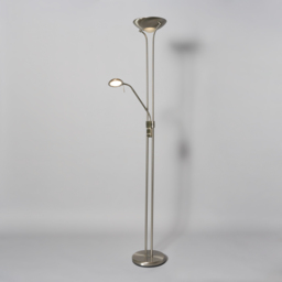Mother and Child LED Floor Lamp, Satin Nickel - thumbnail 4