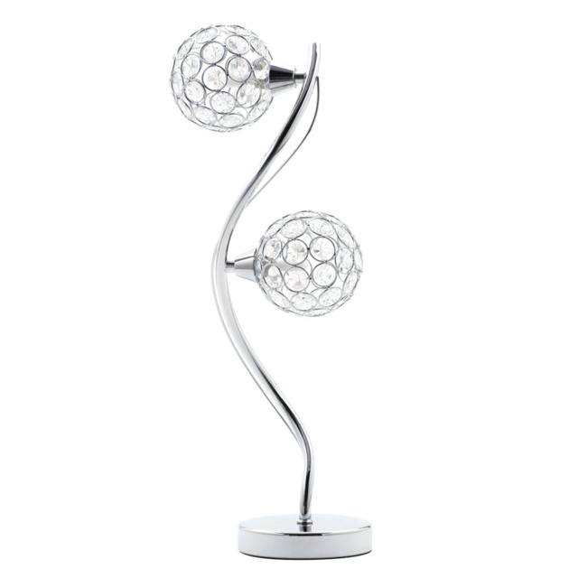 Orianna Table Lamp, Chrome - image 1