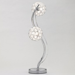 Orianna Table Lamp, Chrome - thumbnail 5