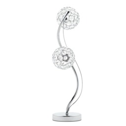 Orianna Table Lamp, Chrome - thumbnail 4