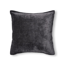 Plain Cushion with Flange Edge, Charcoal - thumbnail 3