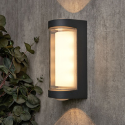Rory Up and Down LED CCT Outdoor Wall Light, Anthracite - thumbnail 3