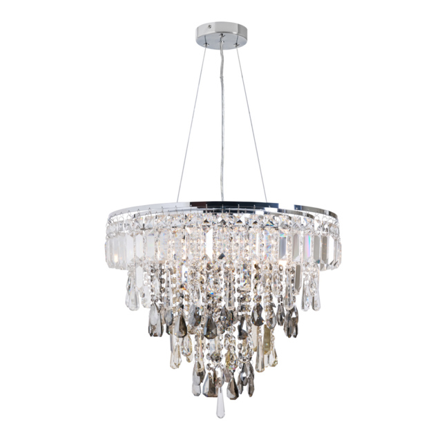 Jennifer Pendant Ceiling Light, Chrome - image 1