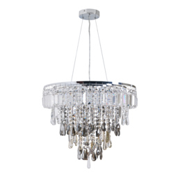 Jennifer Pendant Ceiling Light, Chrome - thumbnail 8