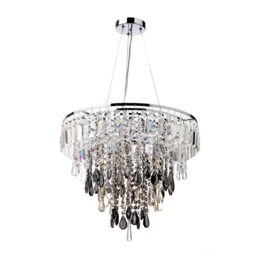 Jennifer Pendant Ceiling Light, Chrome - thumbnail 1