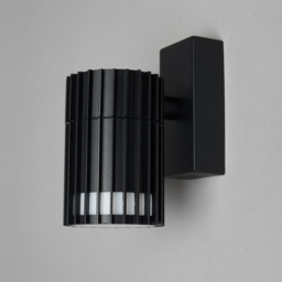 Zeb Outdoor Fixed Down Wall Light, Black - thumbnail 5