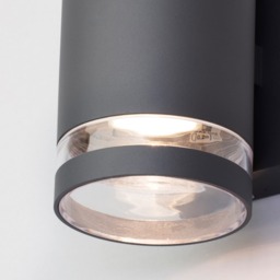Cinder Outdoor Wall Down Light, Anthracite - thumbnail 6