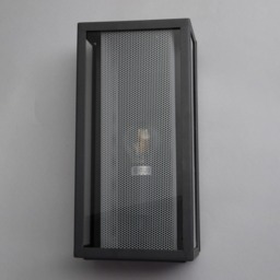Marco Outdoor Box Light with Silver Mesh, Anthracite - thumbnail 5