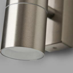 Jared Outdoor Up and Down Wall Light, Stainless Steel - thumbnail 6