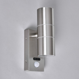 Jared Outdoor Wall Light with PIR Sensor, Stainless Steel - thumbnail 5