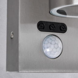 Jared Outdoor Wall Light with PIR Sensor, Stainless Steel - thumbnail 6