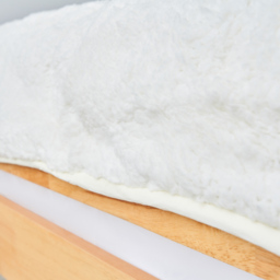 Teddy Bear Double Duvet, Cream - thumbnail 5