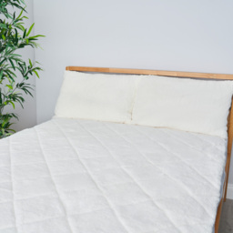 Teddy Bear Double Duvet, Cream - thumbnail 1