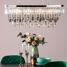 Jennifer Diner Ceiling Pendant, Chrome - thumbnail 3