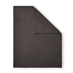 Really Soft Teddy Bear Fleece Throw, Grey - thumbnail 3