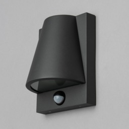 Wilbur Outdoor Wall Light with PIR Sensor, Anthracite - thumbnail 5