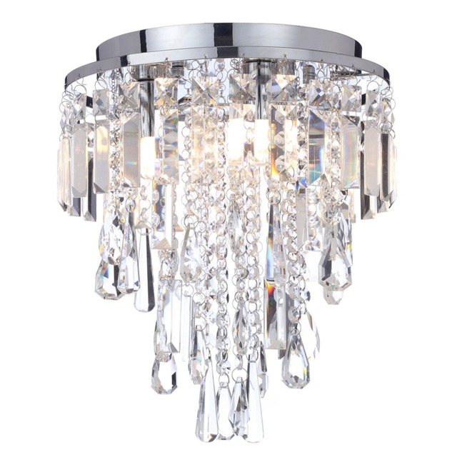 Bresna 3 Light Medium Flush, Chrome - image 1