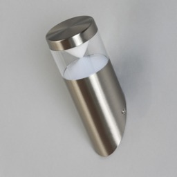 Asher Angled Outdoor Wall Light, Stainless Steel - thumbnail 5