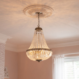 Esmeralda Pendant Light, Brass - thumbnail 3