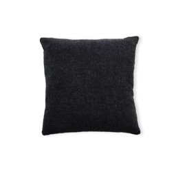 Chenille Cushion, Charcoal - thumbnail 3