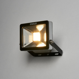 Stanley Zurich Outdoor 20 Watt LED Flood Light, Warm White, Black - thumbnail 4