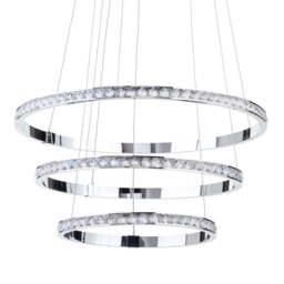 Comet Pendant, Chrome - thumbnail 1