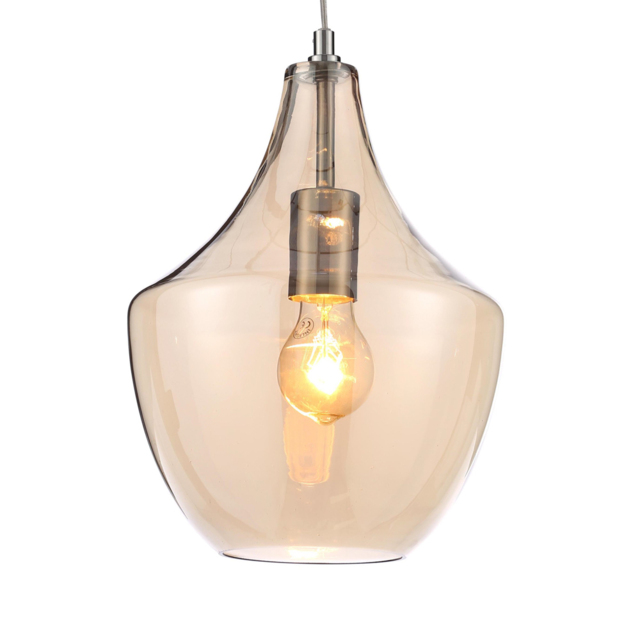 Jena Glass Ceiling Pendant, Champagne - image 1