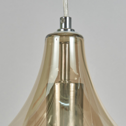 Jena Glass Ceiling Pendant, Champagne - thumbnail 6