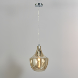 Jena Glass Ceiling Pendant, Champagne - thumbnail 4