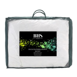 4.5 Tog The All Natural Duck Feather & Down Duvet, Double - thumbnail 3