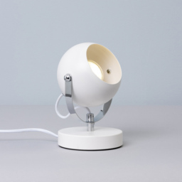 Rowan Eyeball Table Lamp, White - thumbnail 4