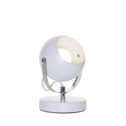 Rowan Eyeball Table Lamp, White - thumbnail 1