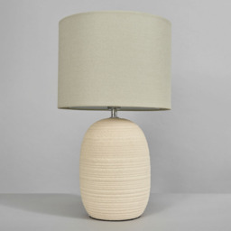 Heath Ceramic Beehive Table Lamp, Cream - thumbnail 4
