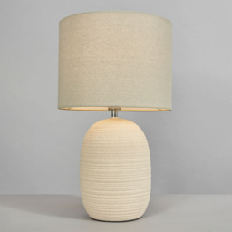 Heath Ceramic Beehive Table Lamp, Cream - thumbnail 3