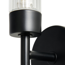 Kier Bathroom Wall Light, Black - thumbnail 8
