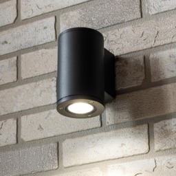 Taylor Up or Down IP54 Outdoor Wall Light, Anthracite - thumbnail 3