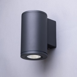 Taylor Up or Down IP54 Outdoor Wall Light, Anthracite - thumbnail 4