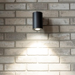 Taylor Up or Down IP54 Outdoor Wall Light, Anthracite - thumbnail 7