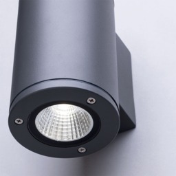 Taylor Up or Down IP54 Outdoor Wall Light, Anthracite - thumbnail 6
