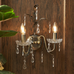 Paisley Wall Light, Antique Brass - thumbnail 8