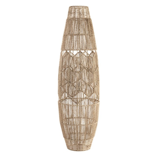 Jute String Floor Lamp, Natural - image 1
