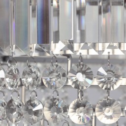Paladina Large Ball Ceiling Pendant, Chrome - thumbnail 6