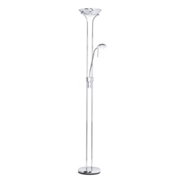 Mother and Child Floor Lamp, Chrome - thumbnail 8