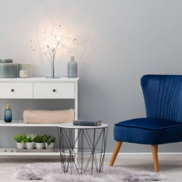 Lila Table Lamp, Chrome - thumbnail 7
