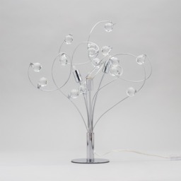 Lila Table Lamp, Chrome - thumbnail 5